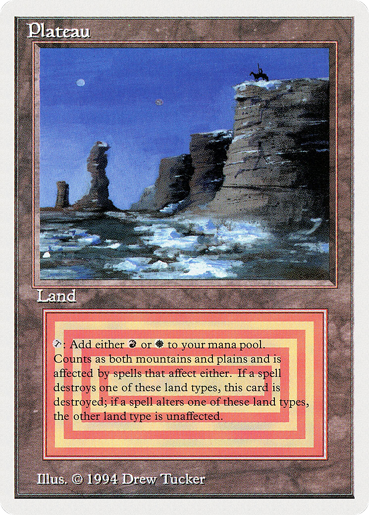 Plateau (SUM-284) [Misc] Summer Magic / Edgar MTG Single Wizards of the Coast