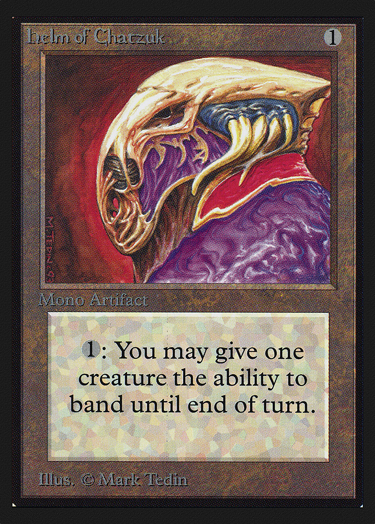 Helm of Chatzuk (CE) (CED-) [Collectors' Edition] MTG Single Wizards of the Coast
