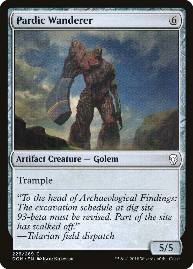 Pardic Wanderer (DOM-226) [Dominaria] MTG Single Wizards of the Coast