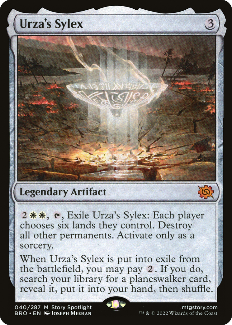 Urza's Sylex (BRO-040) [The Brothers' War] MTG Single Wizards of the Coast