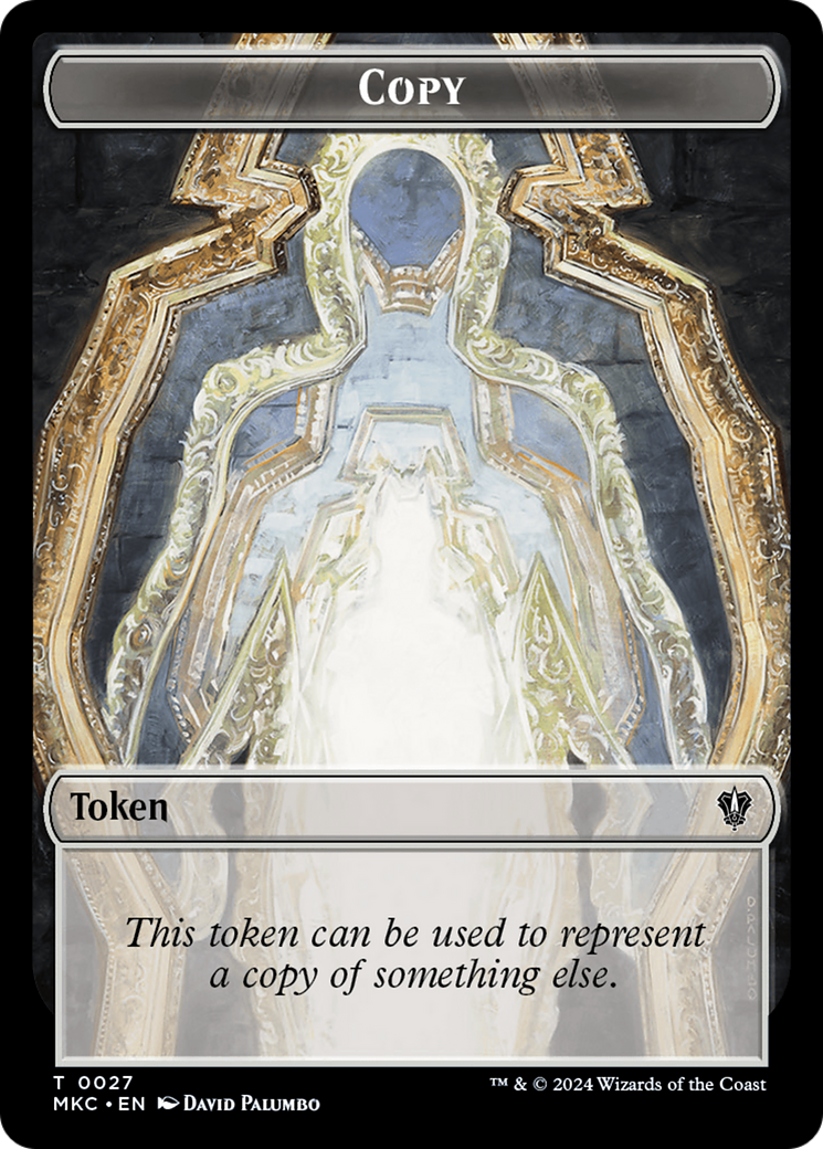 Copy (TMKC-027) [Tokens] Murders at Karlov Manor Commander Tokens MTG Single Wizards of the Coast