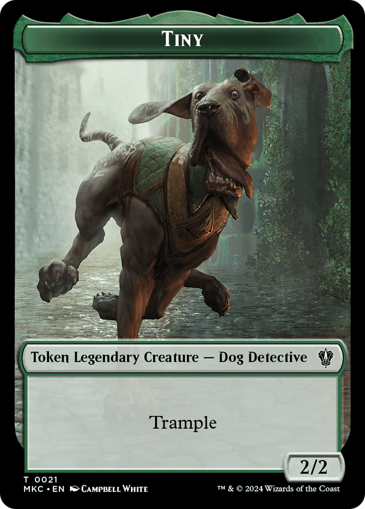 Tiny (TMKC-021) [Tokens] Murders at Karlov Manor Commander Tokens Foil MTG Single Wizards of the Coast