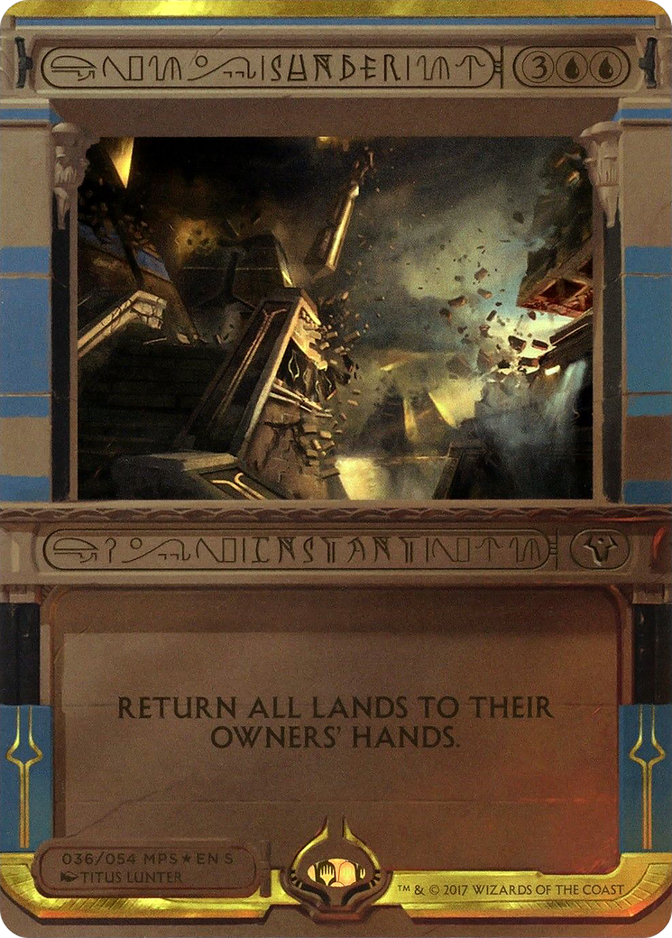 Sunder (MPS2-036) [Amonkhet Invocations] (Borderless) Foil MTG Single Wizards of the Coast