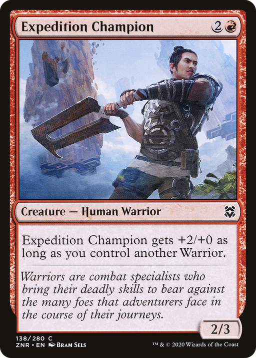 Expedition Champion (ZNR-138) [Zendikar Rising] MTG Single Wizards of the Coast