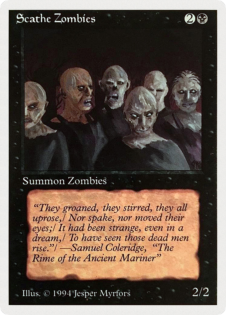 Scathe Zombies (SUM-127) [Misc] Summer Magic / Edgar MTG Single Wizards of the Coast