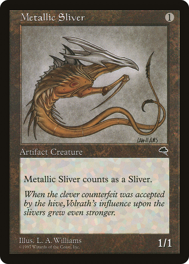 Metallic Sliver (TMP-297) [Tempest] MTG Single Wizards of the Coast