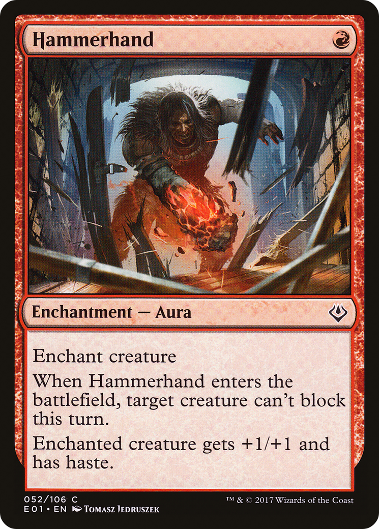 Hammerhand (AC2-052) [Misc] Archenemy: Nicol Bolas MTG Single Wizards of the Coast