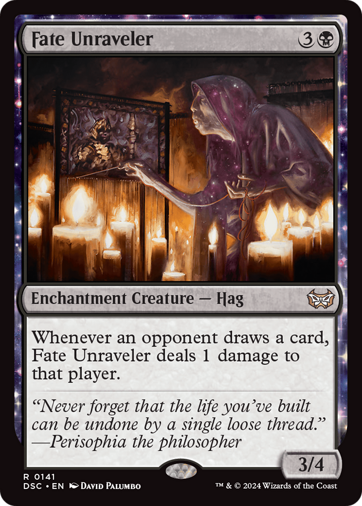 Fate Unraveler (DSC-141) [Duskmourn: House of Horror Commander] MTG Single Wizards of the Coast