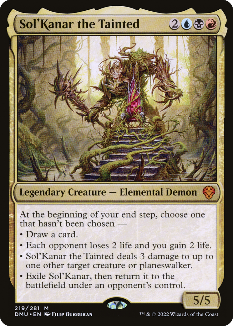 Sol'Kanar the Tainted (DMU-219) [Dominaria United] MTG Single Wizards of the Coast