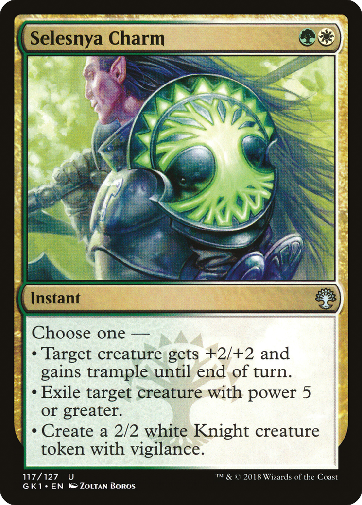 Selesnya Charm (GR1-117) [Misc] GRN Guild Kit MTG Single Wizards of the Coast