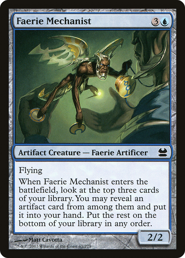 Faerie Mechanist (MMA-045) [Modern Masters] Foil MTG Single Wizards of the Coast