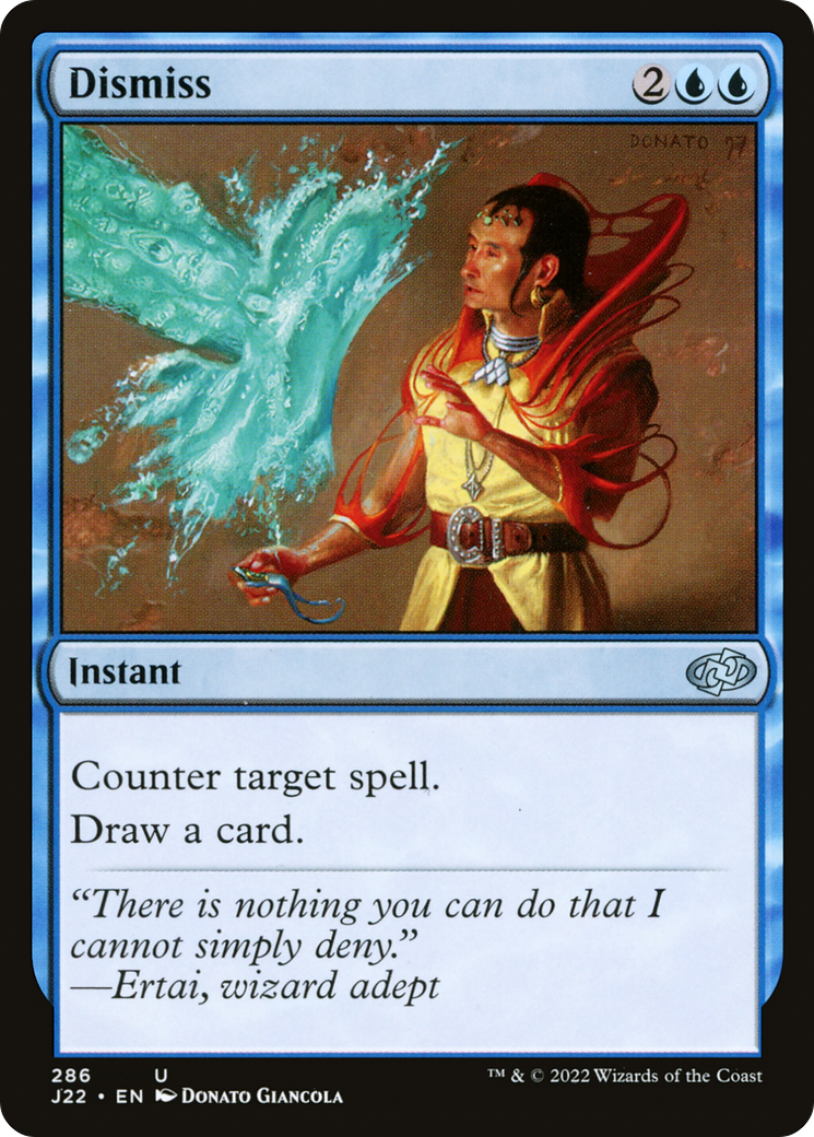 Dismiss (J22-286) [Jumpstart 2022] MTG Single Wizards of the Coast