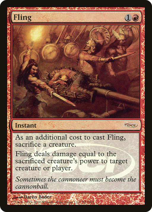 Fling (WPN-050) [Misc] DCI Promos Foil MTG Single Wizards of the Coast