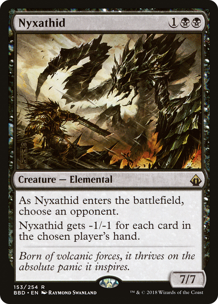 Nyxathid (BBD-153) [Battlebond] Foil MTG Single Wizards of the Coast