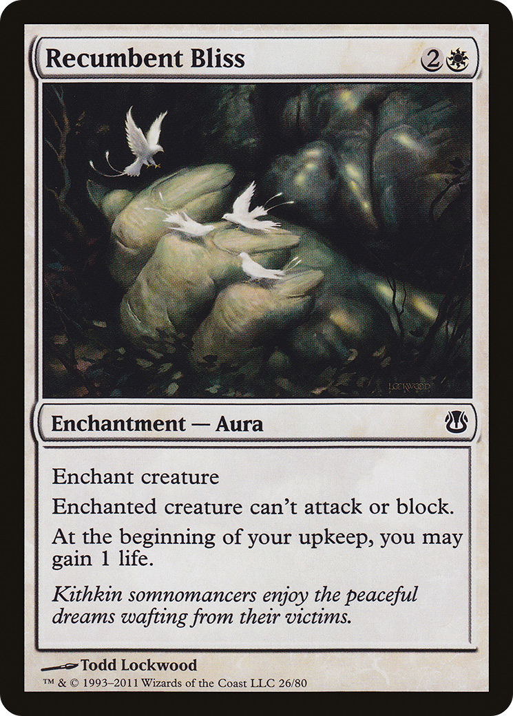 Recumbent Bliss (DDH-026) [Misc] Duel Decks: Ajani vs. Nicol Bolas MTG Single Wizards of the Coast