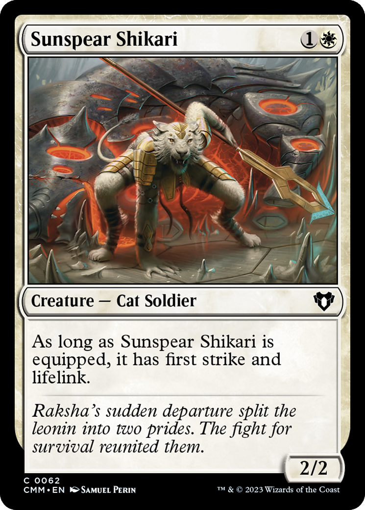Sunspear Shikari (CMM-062) [Commander Masters] MTG Single Wizards of the Coast