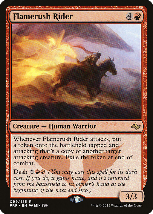 Flamerush Rider (FRF-099) [Fate Reforged] MTG Single Wizards of the Coast