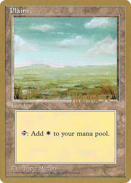 Plains (WCD-SHR364) [Misc] Pro Tour Collector Set MTG Single Wizards of the Coast
