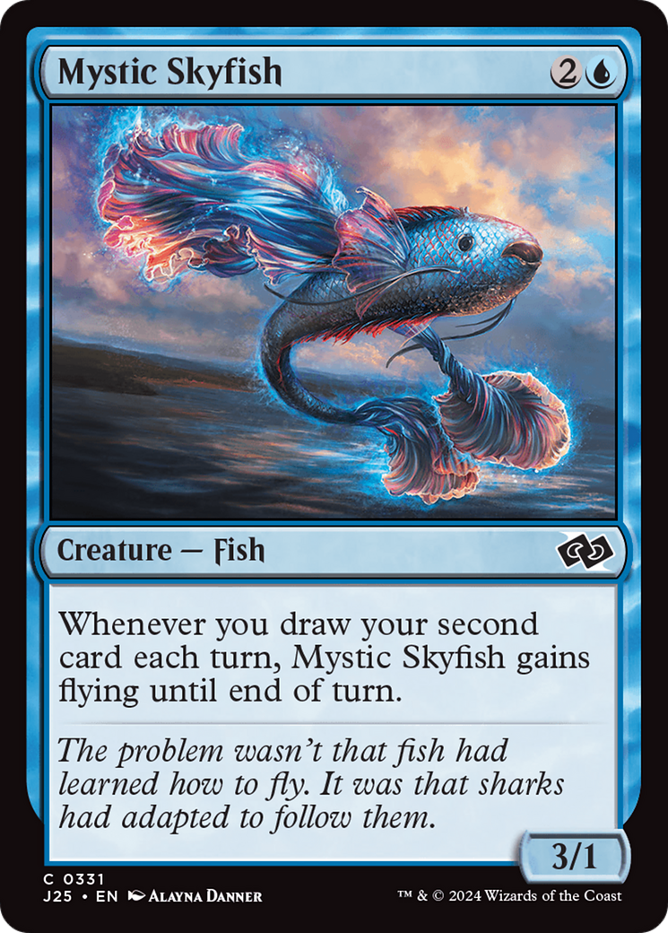 Mystic Skyfish (J25-331) [Foundations Jumpstart] MTG Single Wizards of the Coast