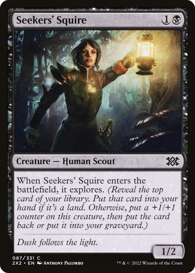 Seekers' Squire (2X2-087) [Double Masters 2022] MTG Single Wizards of the Coast