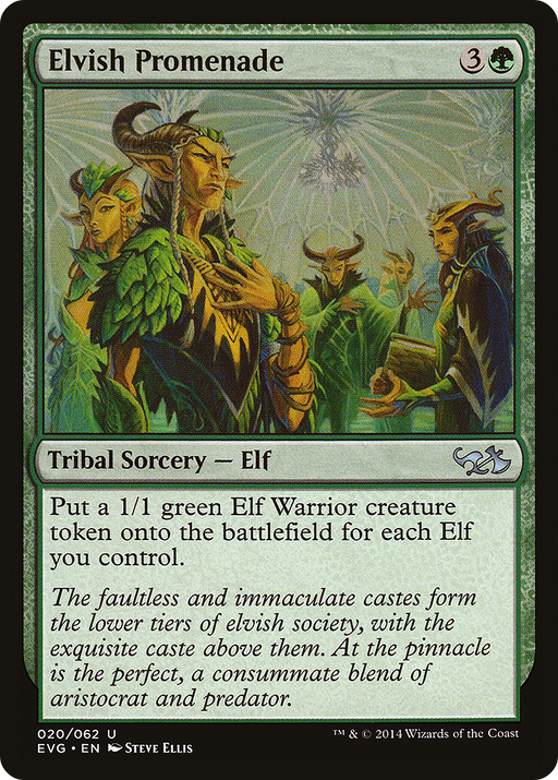 Elvish Promenade (DD3-020) [Misc] Duel Decks Anthology: Elves vs. Goblins MTG Single Wizards of the Coast