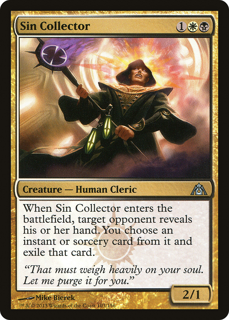 Sin Collector (DGM-103) [Dragon's Maze] MTG Single Wizards of the Coast