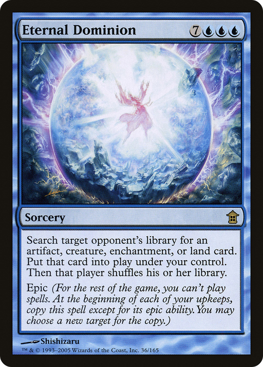 Eternal Dominion (SOK-036) [Saviors of Kamigawa] Foil MTG Single Wizards of the Coast