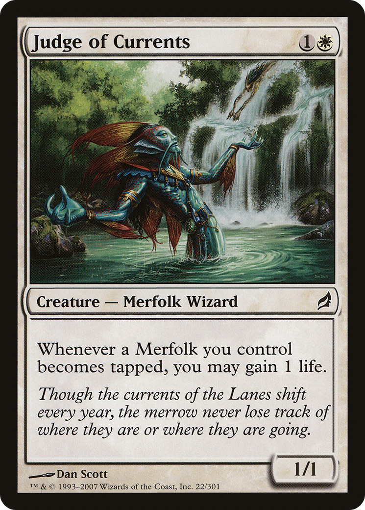Judge of Currents (LRW-022) [Lorwyn] Foil MTG Single Wizards of the Coast