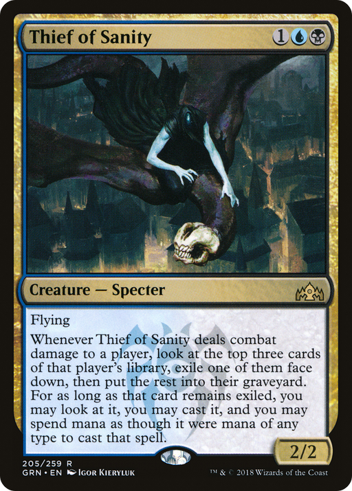 Thief of Sanity (GRN-205) [Guilds of Ravnica] MTG Single Wizards of the Coast