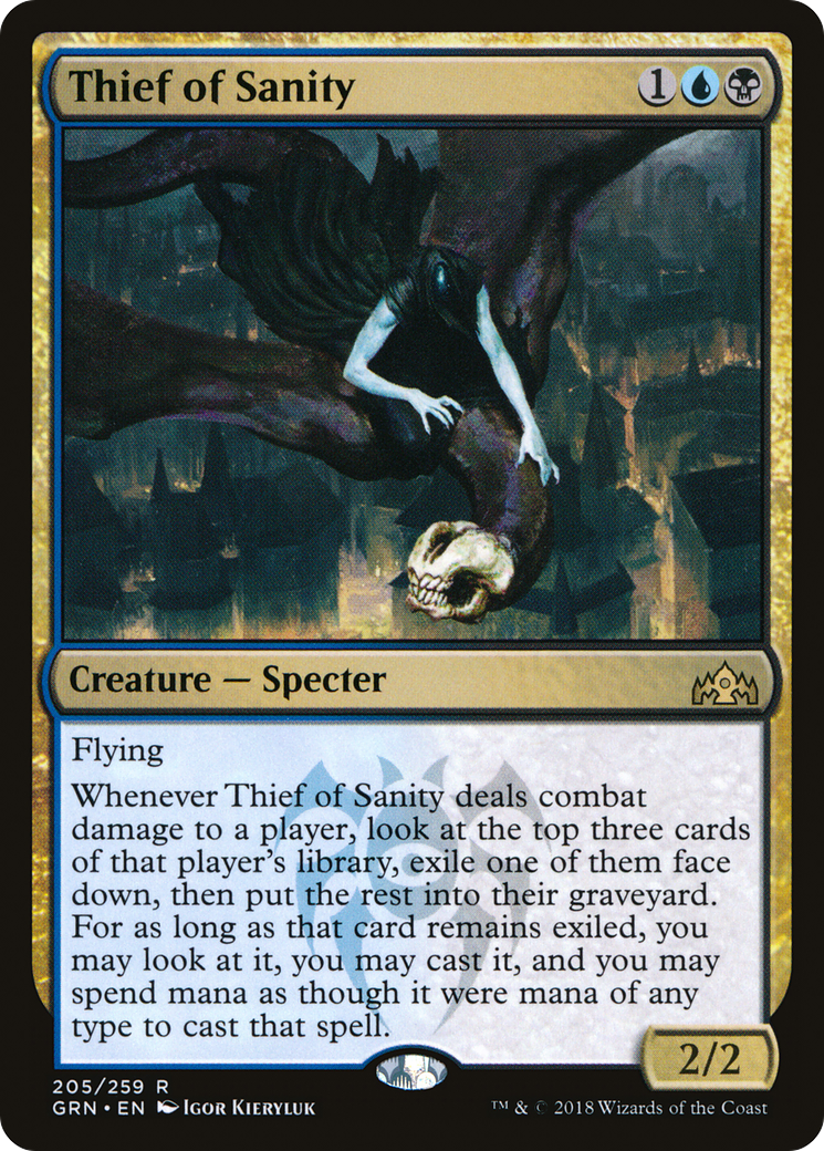 Thief of Sanity (GRN-205) [Guilds of Ravnica] Foil MTG Single Wizards of the Coast
