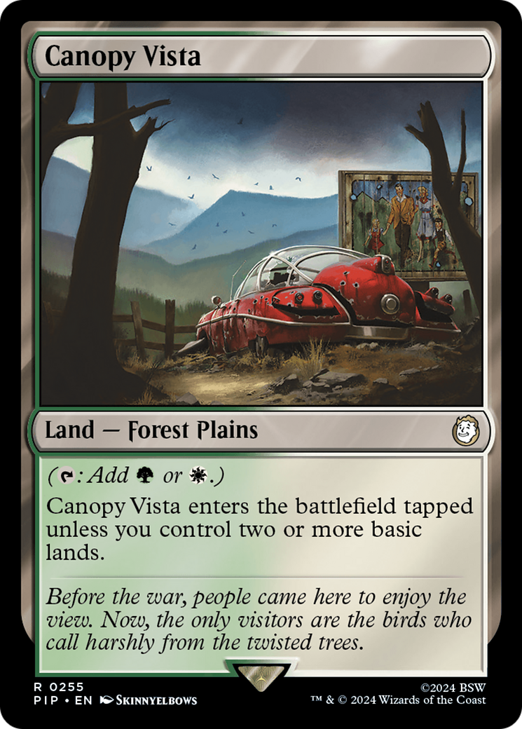 Canopy Vista (PIP-255) [Fallout] MTG Single Wizards of the Coast