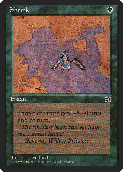 Shrink (HML-097) [Homelands] MTG Single Wizards of the Coast