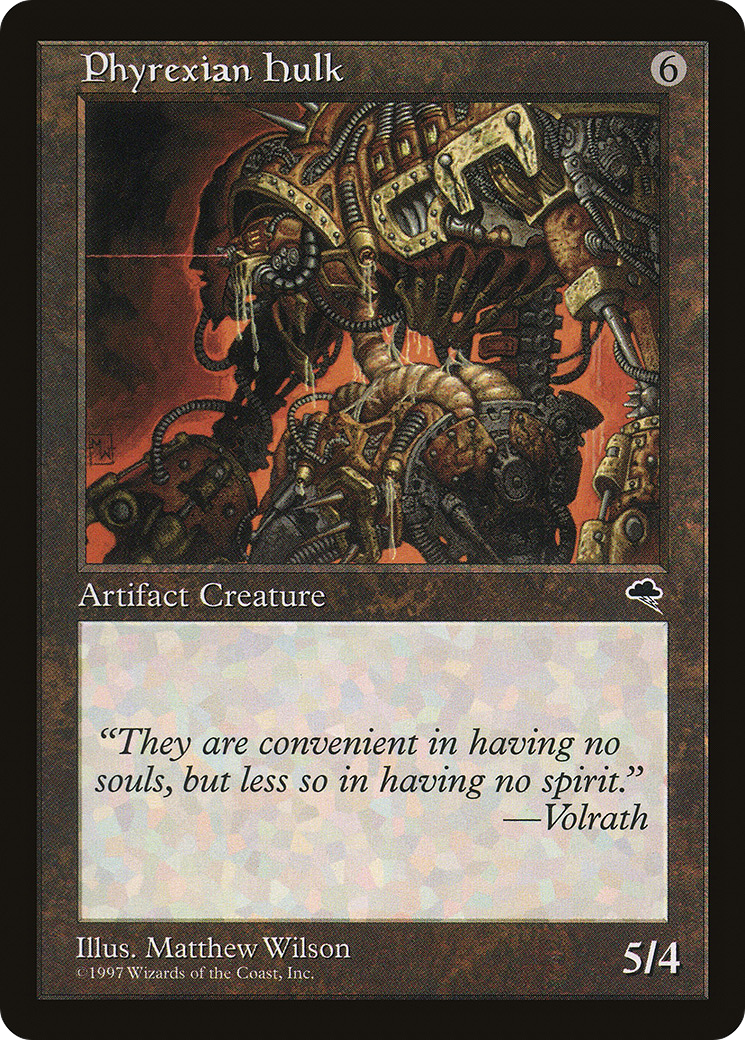 Phyrexian Hulk (TMP-302) [Tempest] MTG Single Wizards of the Coast