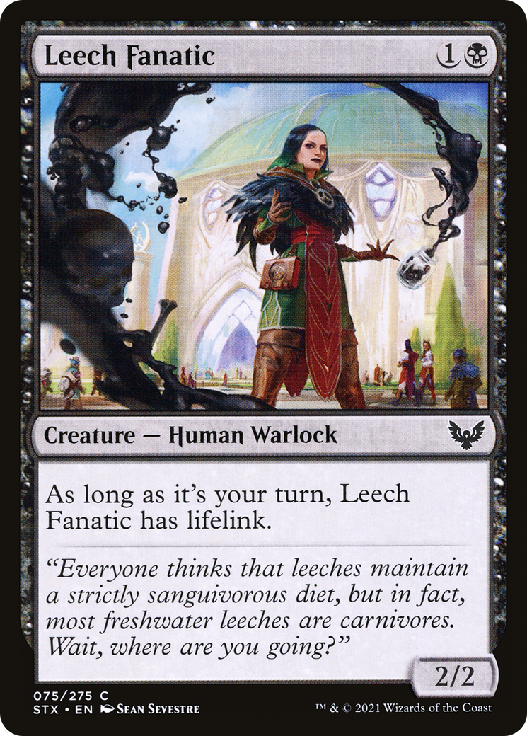 Leech Fanatic (STX-075) [Strixhaven: School of Mages] MTG Single Wizards of the Coast