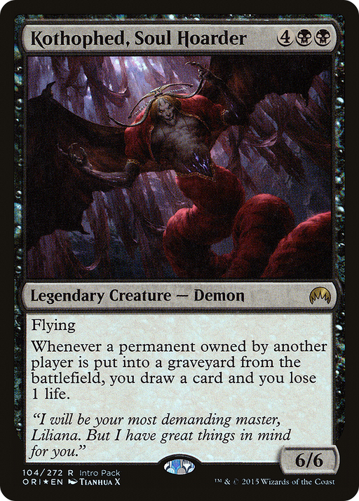 Kothophed, Soul Hoarder (UMP-104) [Magic Origins Promos] Foil MTG Single Wizards of the Coast