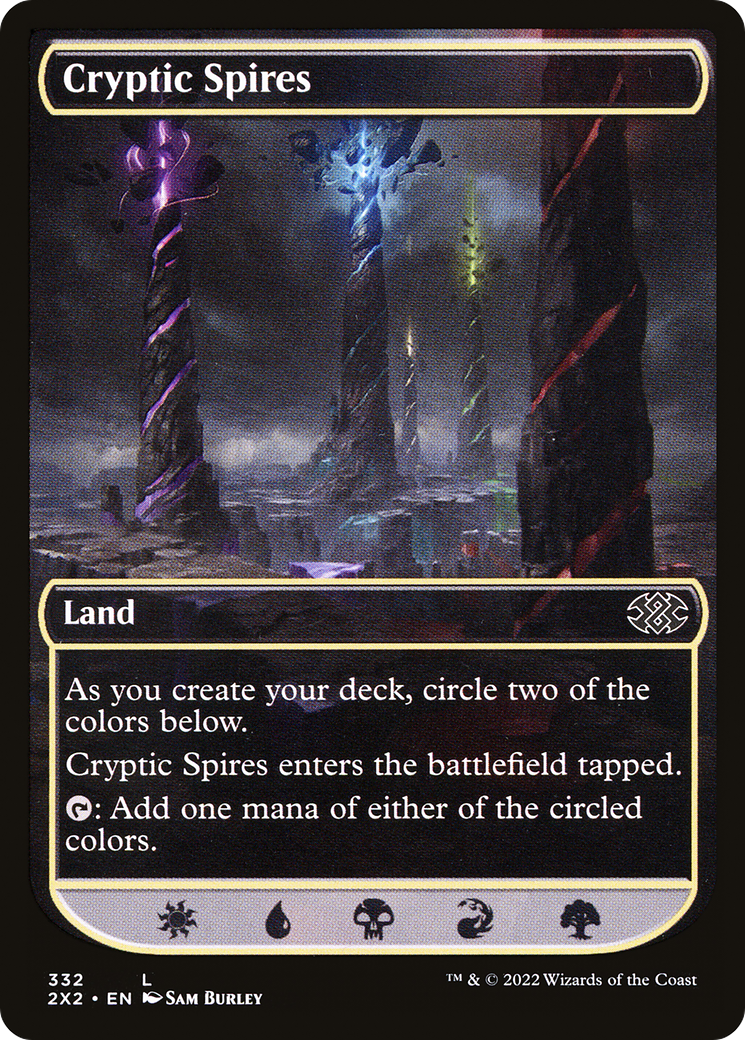 Cryptic Spires (2X2-332) [Double Masters 2022] MTG Single Wizards of the Coast