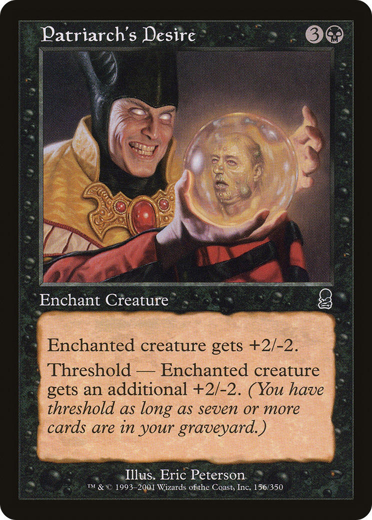 Patriarch's Desire (ODY-156) [Odyssey] Foil MTG Single Wizards of the Coast