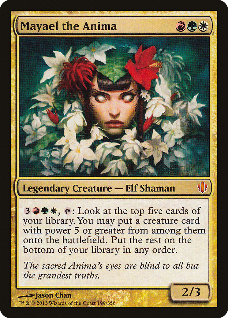 Mayael the Anima (C13-199) [Commander 2013] MTG Single Wizards of the Coast