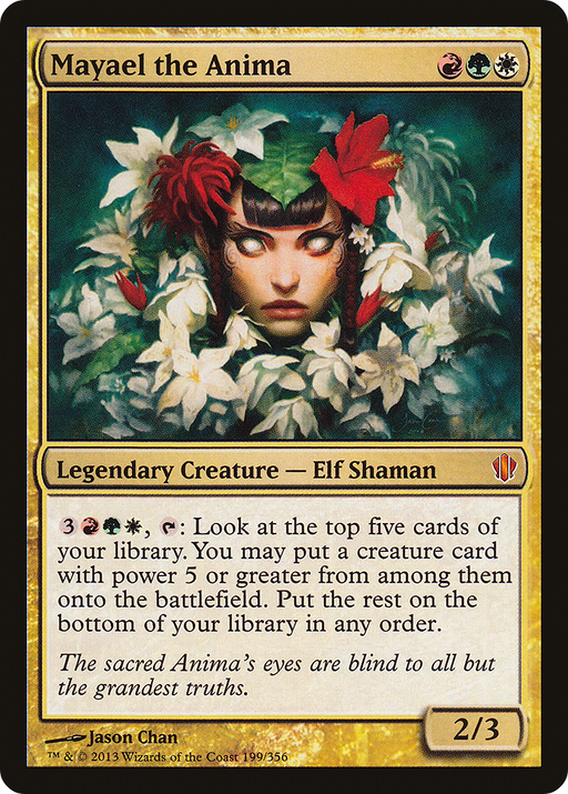Mayael the Anima (C13-199) [Commander 2013] MTG Single Wizards of the Coast