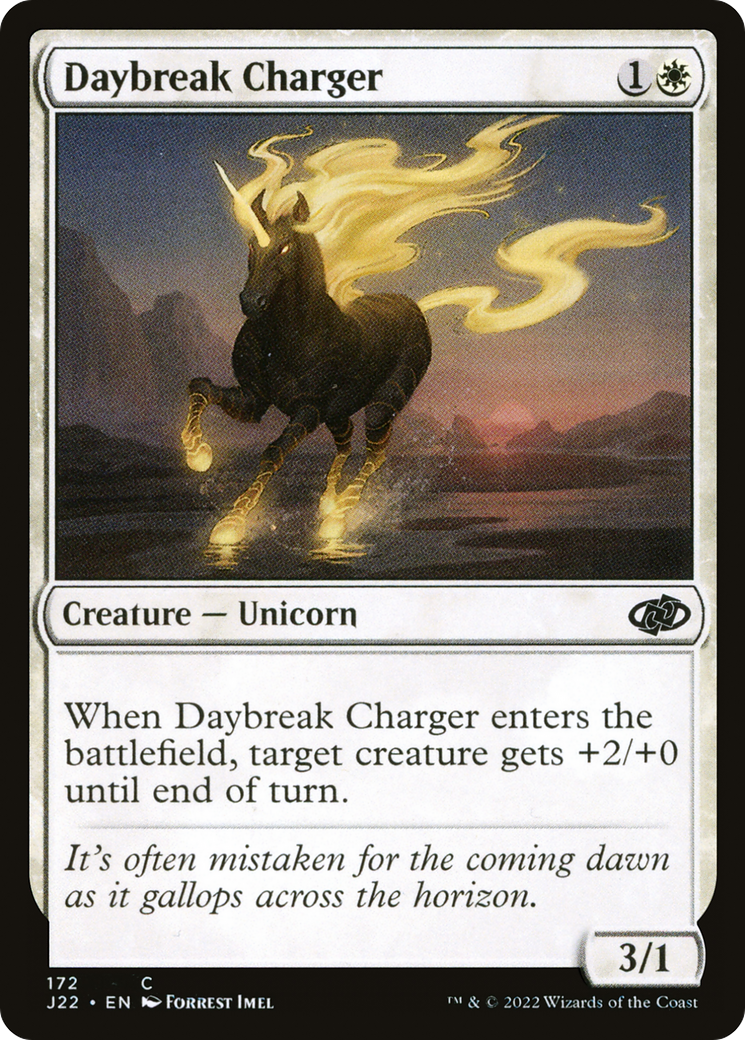 Daybreak Charger (J22-172) [Jumpstart 2022] MTG Single Wizards of the Coast