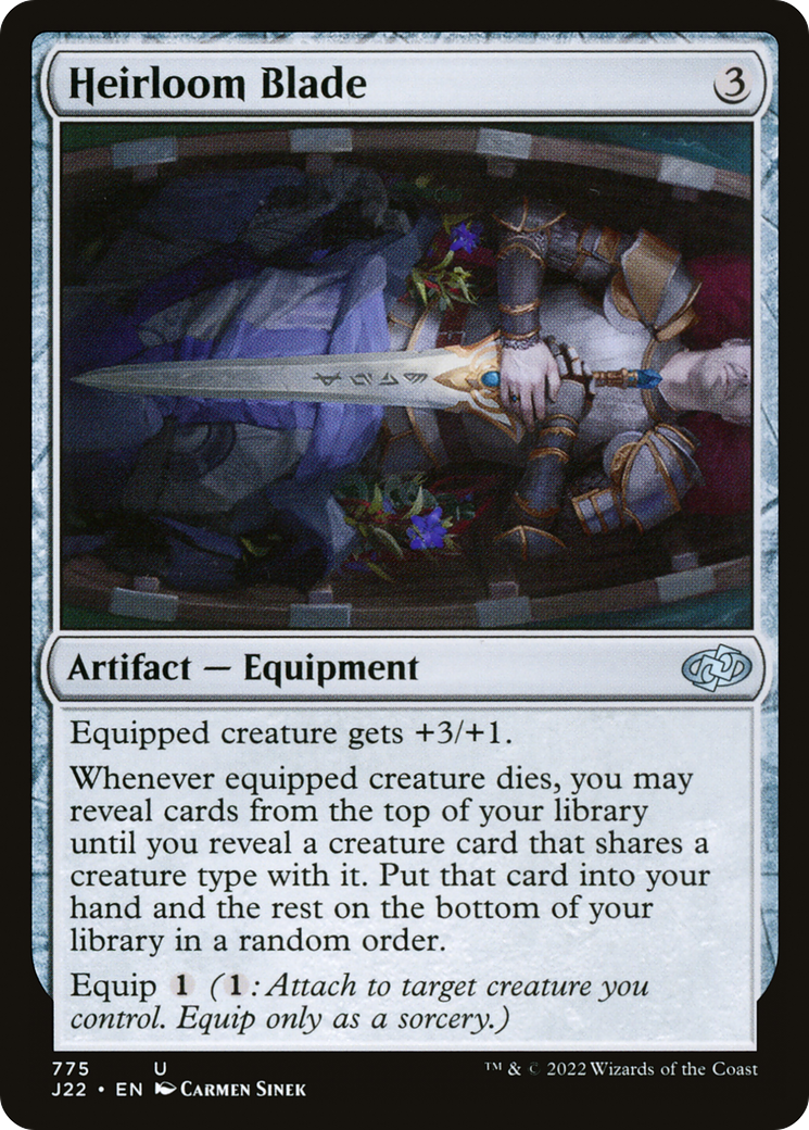 Heirloom Blade (J22-775) [Jumpstart 2022] MTG Single Wizards of the Coast