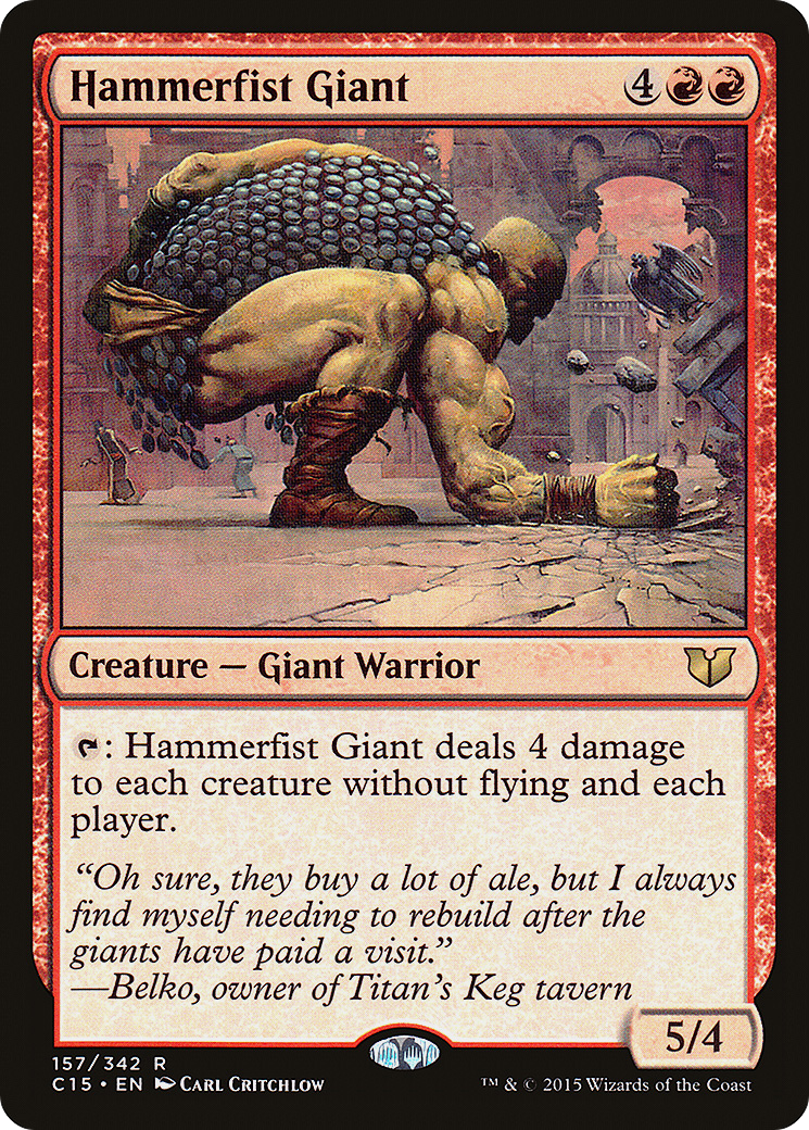 Hammerfist Giant (C15-157) [Commander 2015] MTG Single Wizards of the Coast