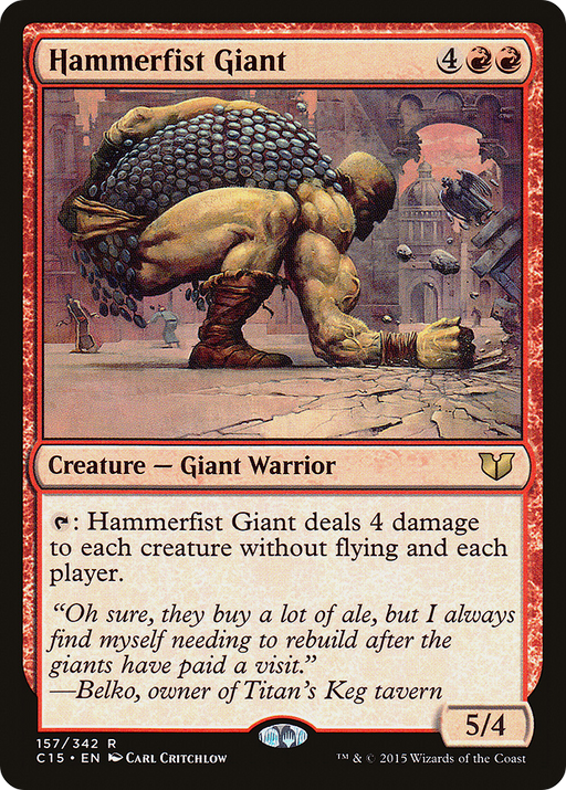 Hammerfist Giant (C15-157) [Commander 2015] MTG Single Wizards of the Coast