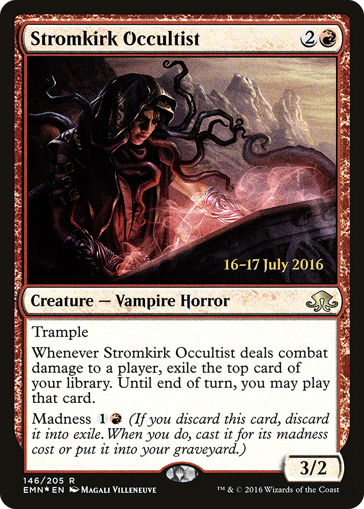 Stromkirk Occultist (PRE-146) [Eldritch Moon Promos] Foil MTG Single Wizards of the Coast
