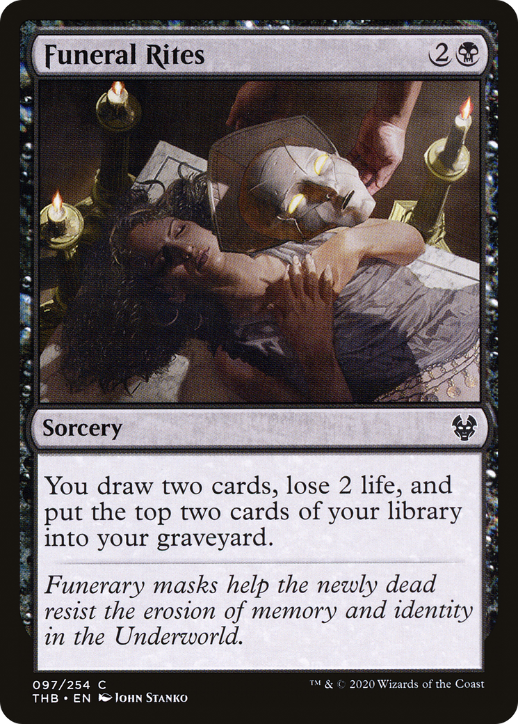 Funeral Rites (THB-097) [Theros Beyond Death] Foil MTG Single Wizards of the Coast