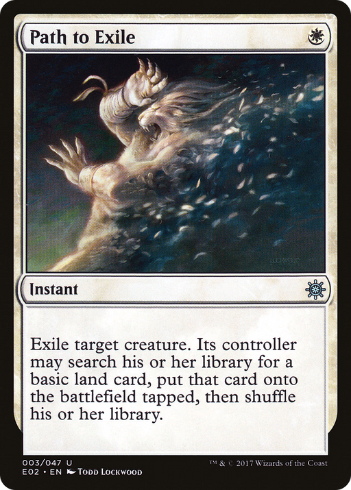 Path to Exile (E02-003) [Misc] Explorers of Ixalan MTG Single Wizards of the Coast