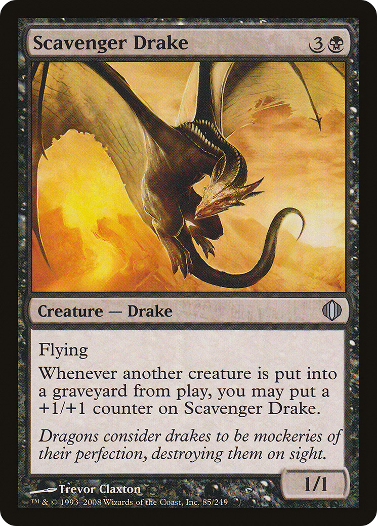 Scavenger Drake (ALA-085) [Shards of Alara] Foil MTG Single Wizards of the Coast