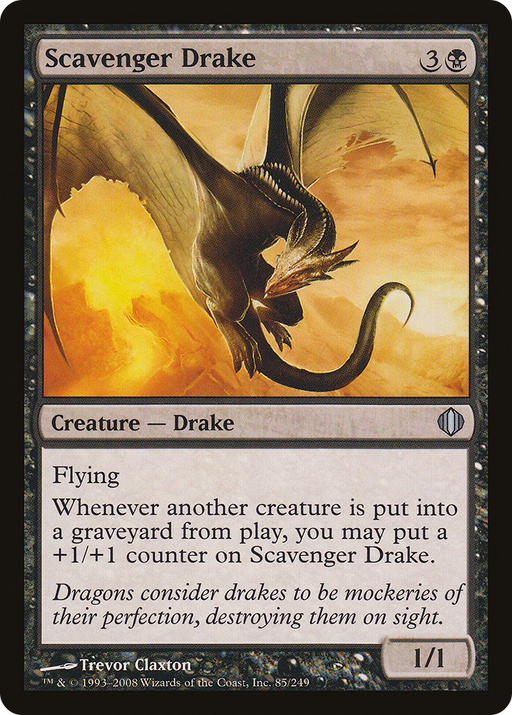Scavenger Drake (ALA-085) [Shards of Alara] MTG Single Wizards of the Coast