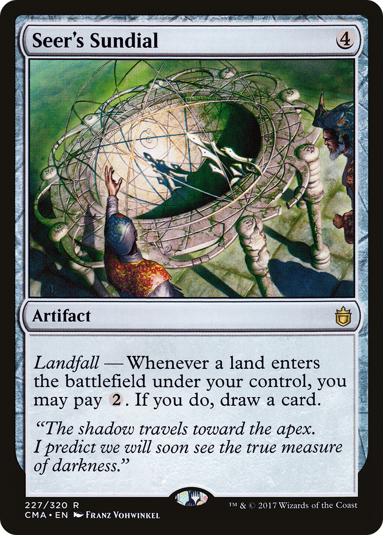 Seer's Sundial (CMA-227) [Commander Anthology] MTG Single Wizards of the Coast