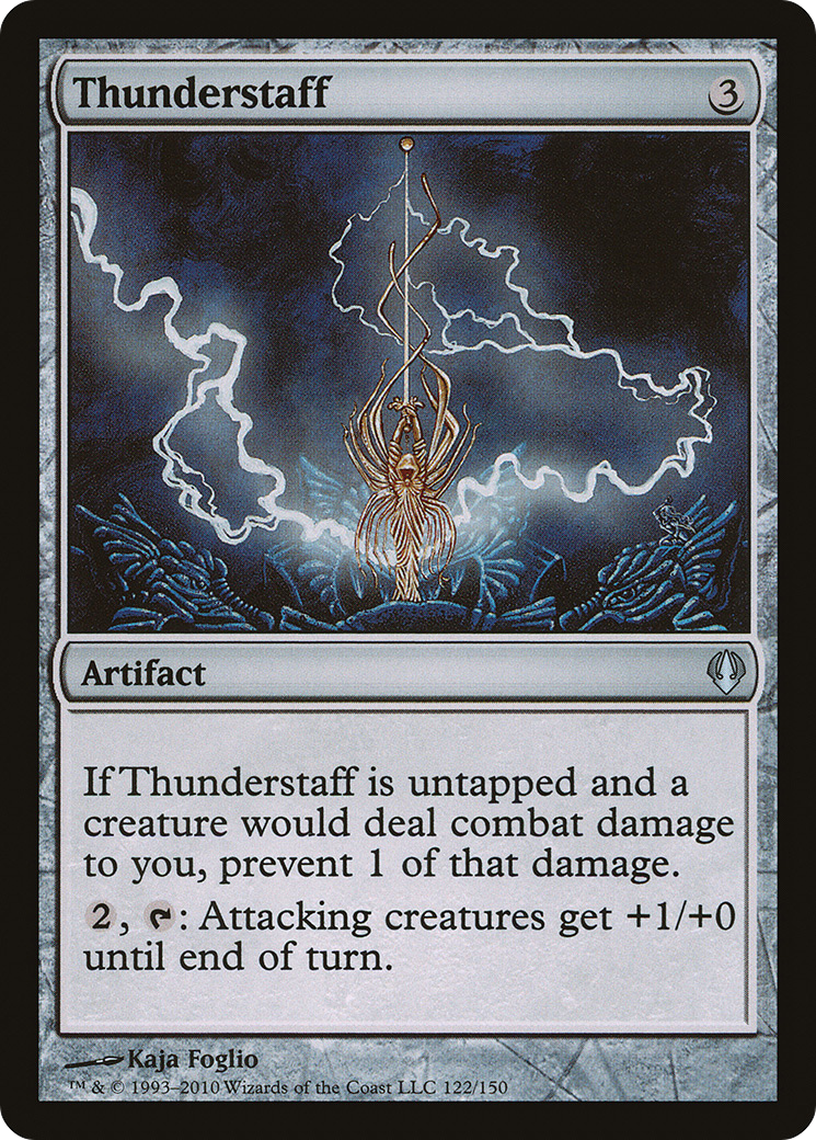 Thunderstaff (ARC-122) [Misc] Archenemy MTG Single Wizards of the Coast